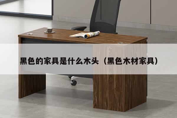 黑色的家具是什么木头（黑色木材家具）