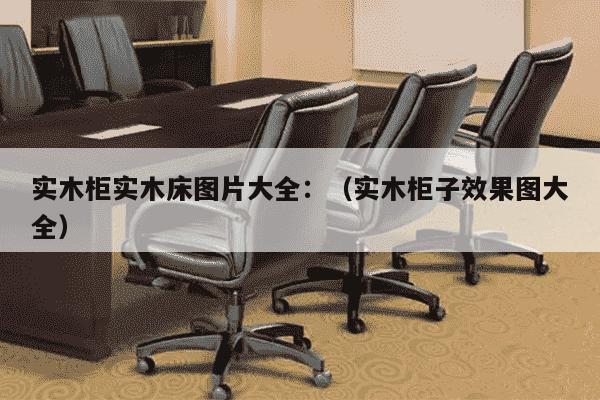 实木柜实木床图片大全：（实木柜子效果图大全）