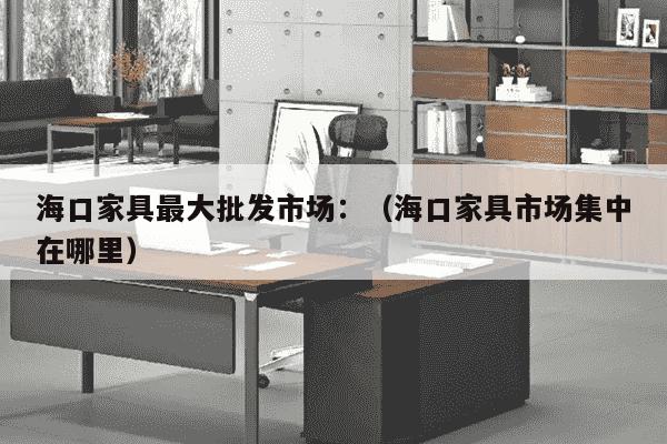 海口家具最大批发市场：（海口家具市场集中在哪里）