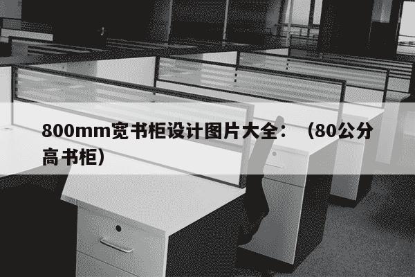 800mm宽书柜设计图片大全：（80公分高书柜）