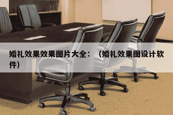 婚礼效果效果图片大全：（婚礼效果图设计软件）