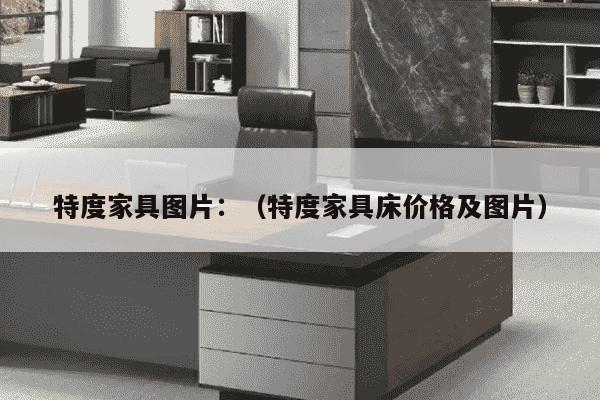 特度家具图片：（特度家具床价格及图片）